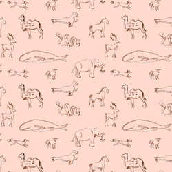Sketched Menagerie in Petal