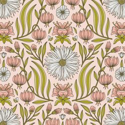 Garden Floral in Pink Blush