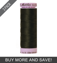 Avocado (9105-0719) - Silk Finish Cotton 50wt - 164 Yards (3 Pack)