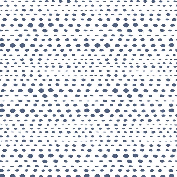Little Skipping Stones in Midnight on White