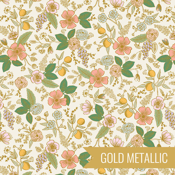 Colette in Cream Metallic