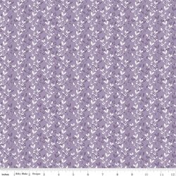 Silhouette in Floral Purple
