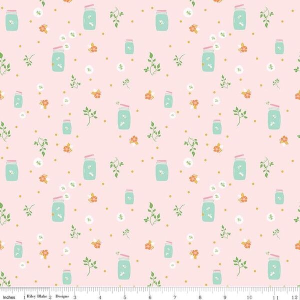 Fireflies in Pink