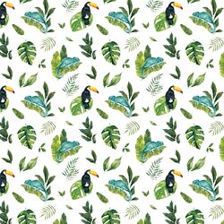 Little Jungle Friends in White