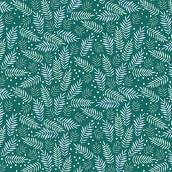 Jungle Leaves in Jungle Green