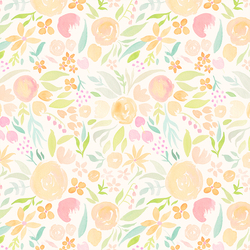 Blooming Spring in Sunlight
