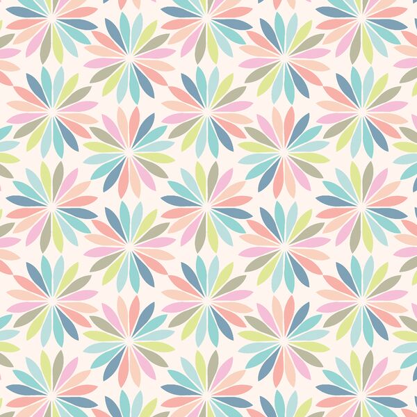 Mod Daisy in Pastel