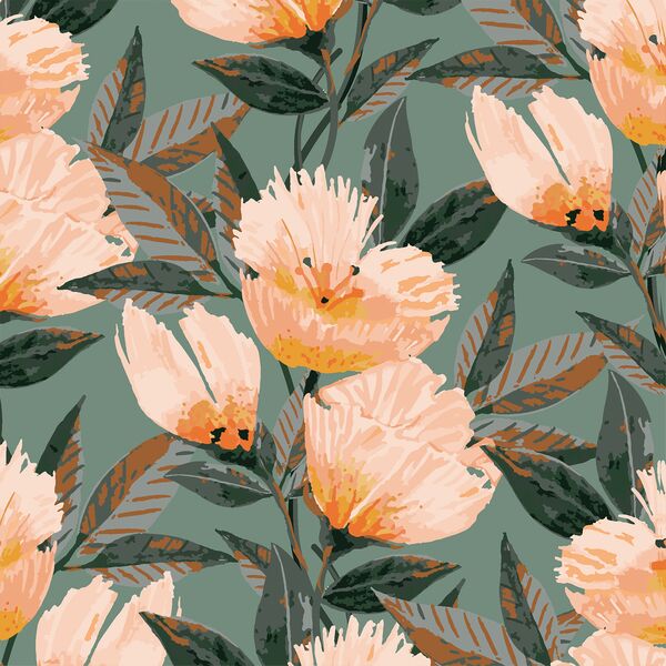 Large Copper Floral in Forest Glade