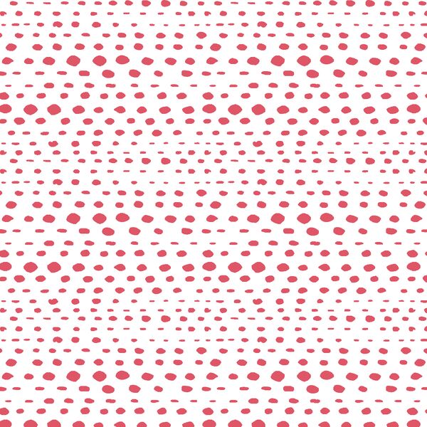 Little Skipping Stones in Passion on White