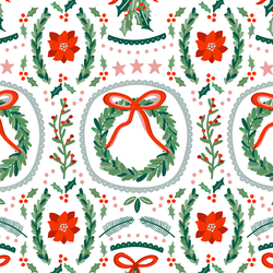 Deck the Halls in Frost White