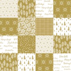 Winter Forest in Gold