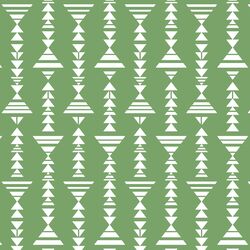 Little Tribal Stripe in Pistachio