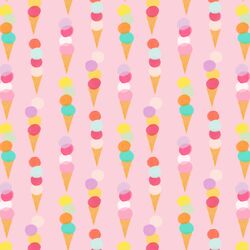 Mod Cones in Bubble Gum
