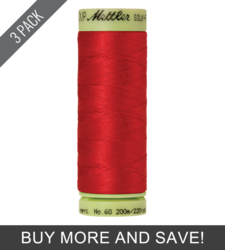 Wildfire (9240-0501) - Silk Finish Cotton 60wt - 220 Yards (3 Pack)