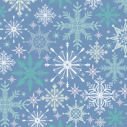 Flurries in Blues