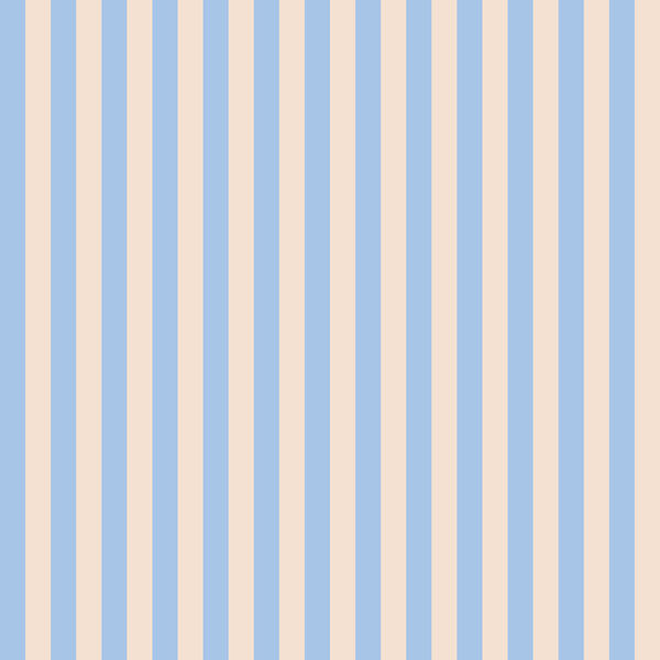 Cabana Stripe in Periwinkle