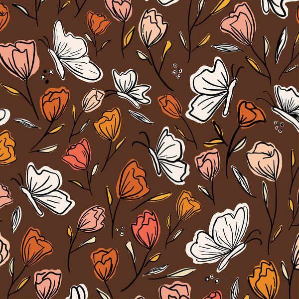 Butterfly Dreams in Mahogany