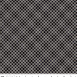 Gingham in Deep Rustic