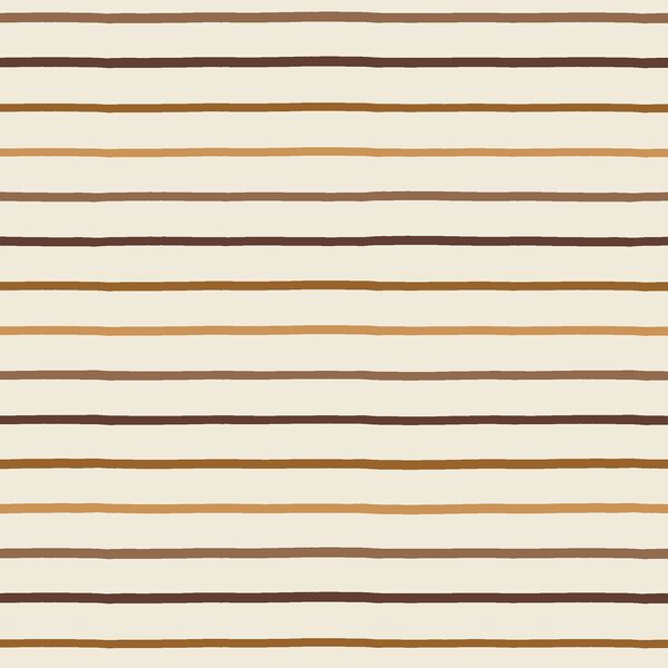 Organic Stripe in Chocolate
