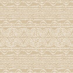 Dripping Dots in Tan
