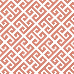 Greek Key in Desert Rose