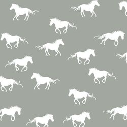 Horse Silhouette in Sage