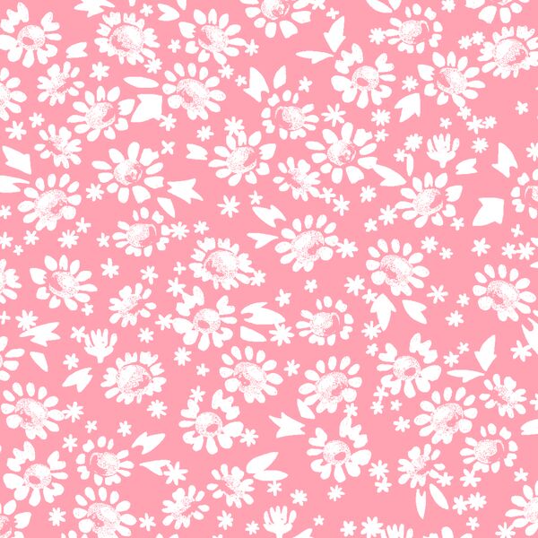 Daisies in Rose Pink