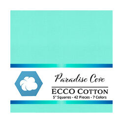 Ecco Cotton 5" Square Pack in Paradise Cove