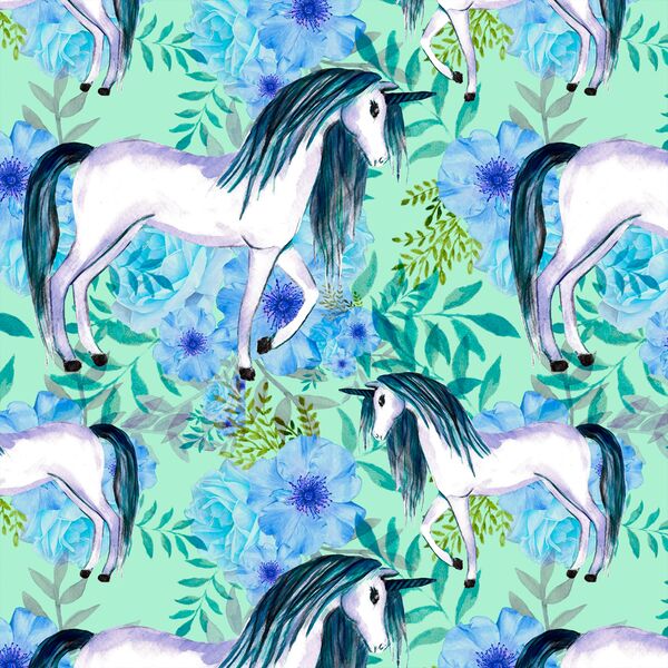 Unicorn Blossom in Minty