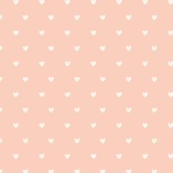 Hearts in Warm Pink