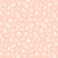 Seashells in Shell Pink