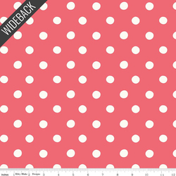 Button Dots Wideback in Red