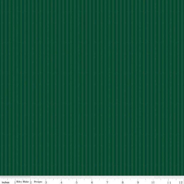 1/8" Tonal Stripe in Christmas Green