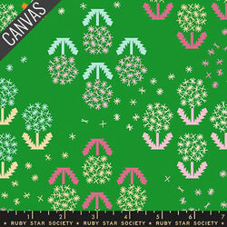 Wishes Canvas in Deep Verdant