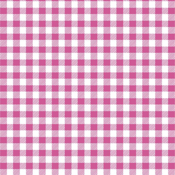 Small Buffalo Plaid in Petunia