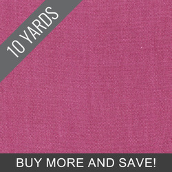 Artisan Cotton Yarn-Dye in Wine Pink - 10 Yard Bolt