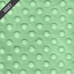 Minky Dimple Dot in Sprout