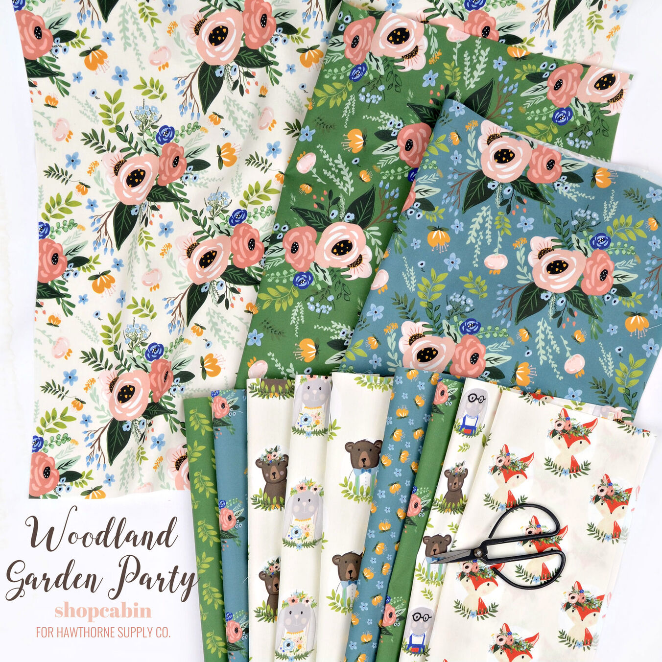 Woodland Garden Party Poster Image