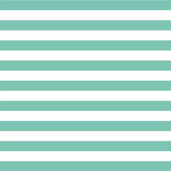 Horizontal Candy Stripe in Succulent