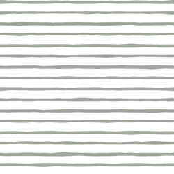 Artisan Stripe in Sage on White