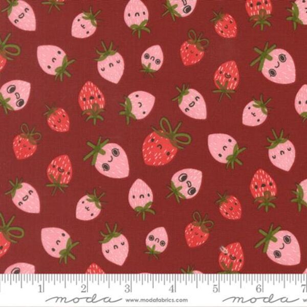 Strawberries in Burgundy