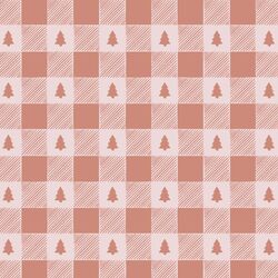 Woodland Check in Gingerbread