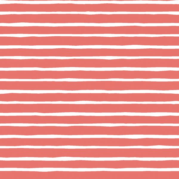 Artisan Stripe in Living Coral