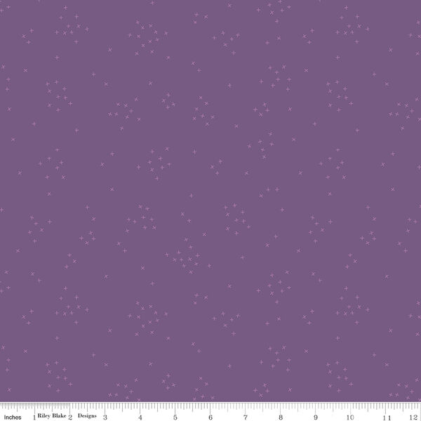 Scattered-A-Cross in Plum