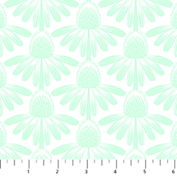 Coneflower in Mint