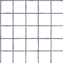 Windowpane in Dove on White