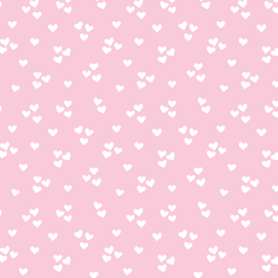 Lovely Hearts in Camilla Pink