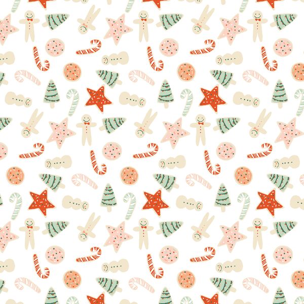 Sweet Sugar Cookies in Holiday