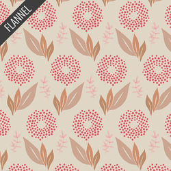 Clayflower Flannel in Sweet