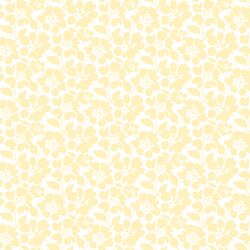 Roundabout Floral in Corn Yellow
